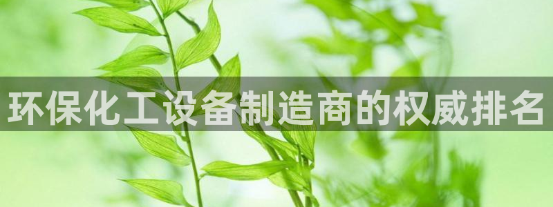 亿万先生网页在线客服：环保化工设备制造商的权威排名