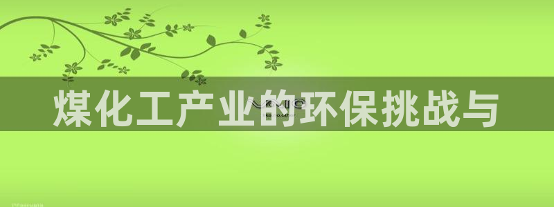 亿万财富网：煤化工产业的环保挑战与