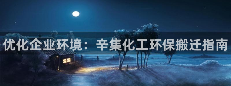 亿万28下载地址：优化企业环境：辛集化工环保搬迁指南