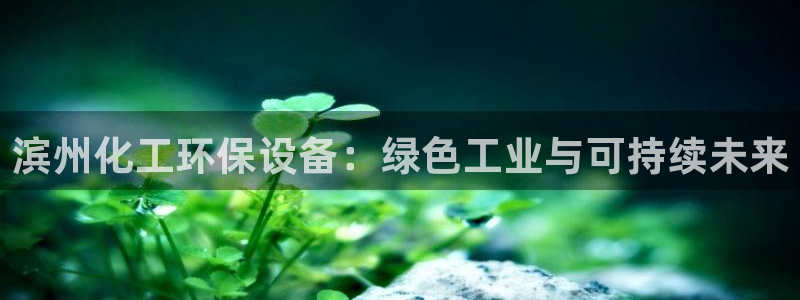 亿万先生客户端官网登录：滨州化工环保设备：绿色工业与可持续未来