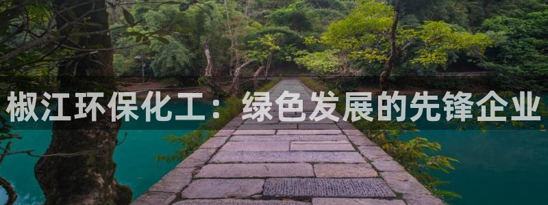 亿万先生网页在线客服：椒江环保化工：绿色发展的先锋企业