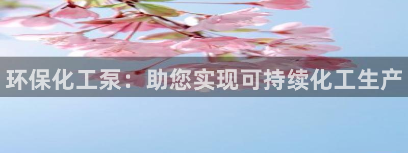 亿万先生是男是女：环保化工泵：助您实现可持续化工生产