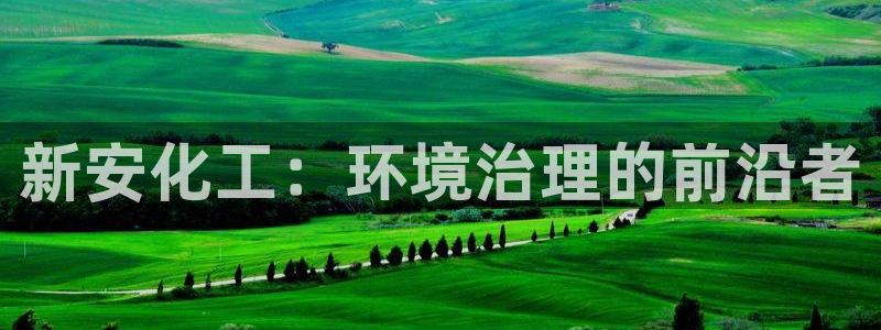 亿万先生官方登录网址：新安化工：环境治理的前沿者