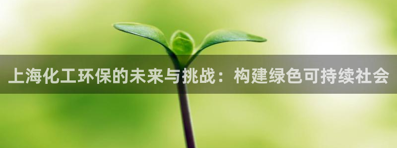 亿万先生 手机版下载安装：上海化工环保的未来与挑战：构建绿色可持续社会