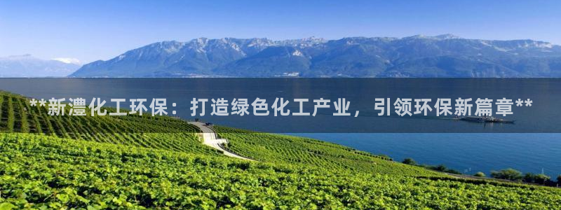 亿万第一集：**新澧化工环保：打造绿色化工产业，引领环保新篇章**